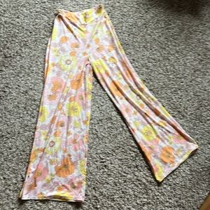 Flowery and Breathable Pants